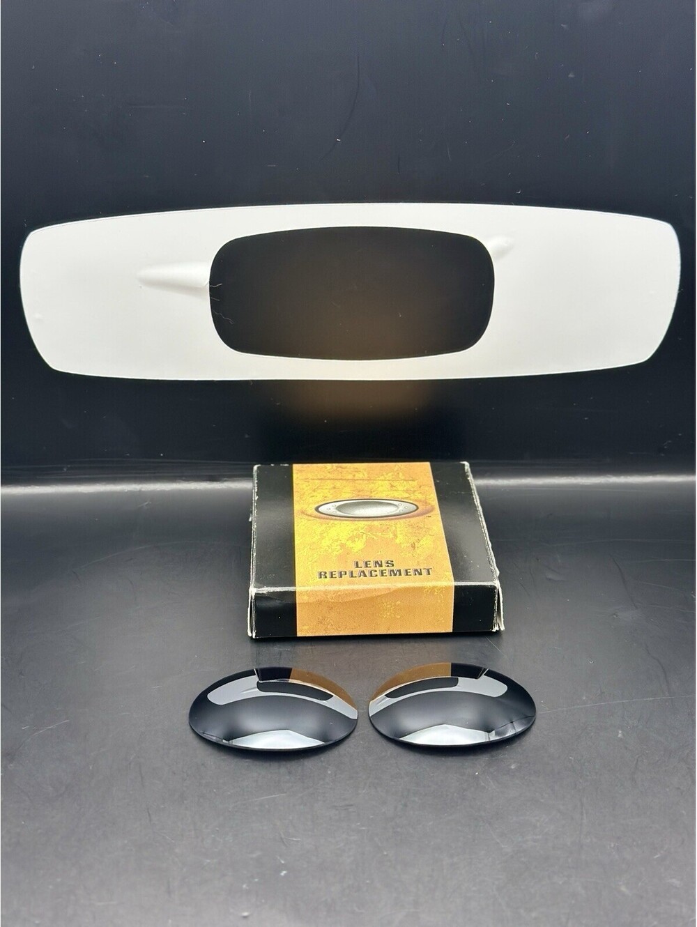 Oakley E Wire Black Iridium Replacement Lenses